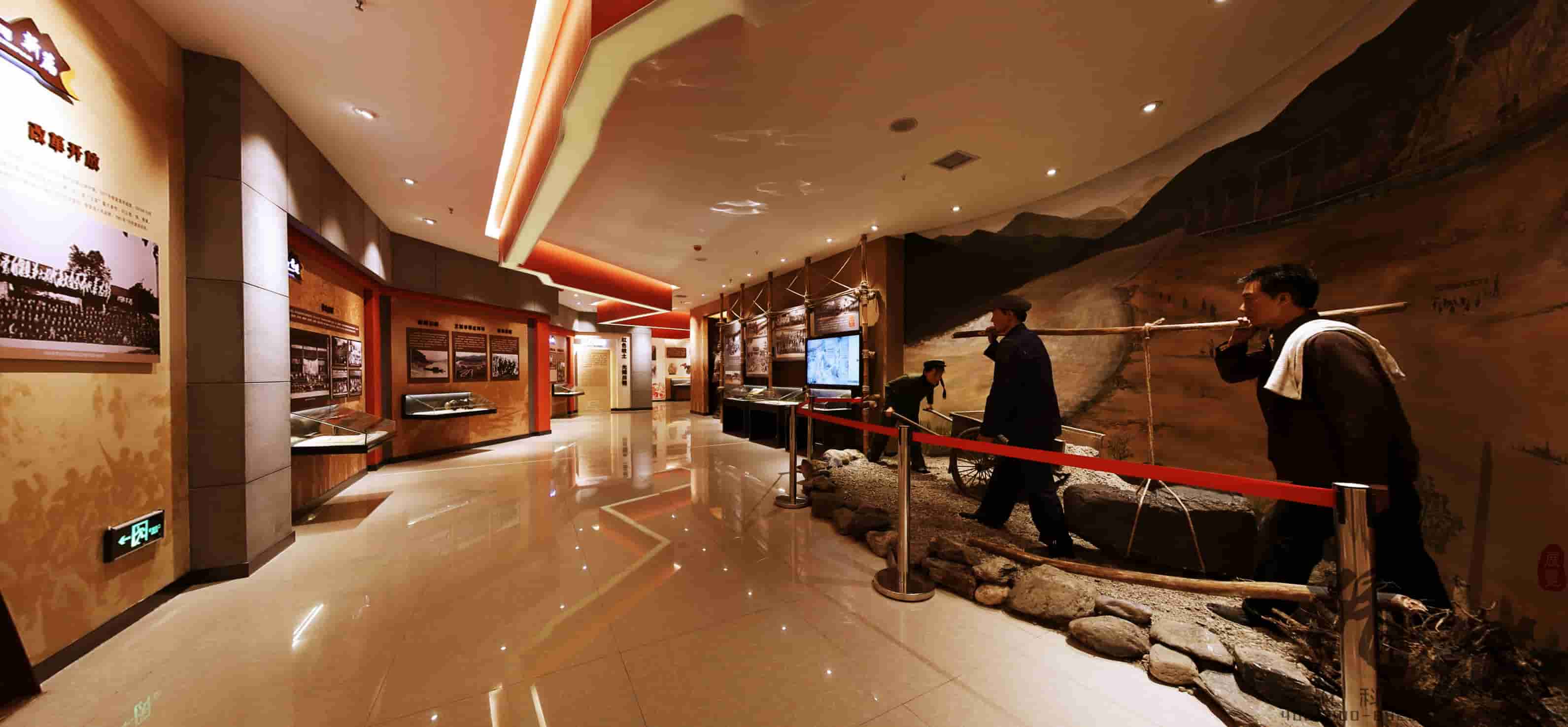 安康史志展覽館設(shè)計當(dāng)中展覽崢嶸歲月