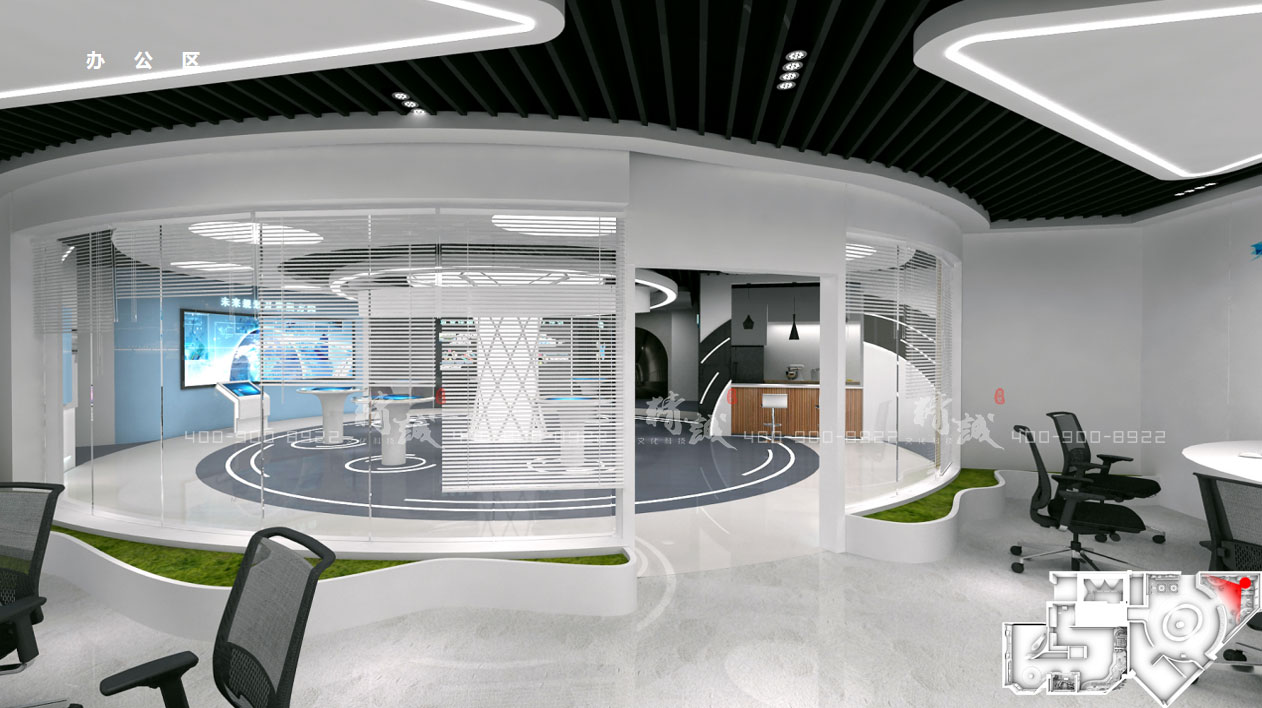 企業(yè)展館設計|三好軟件企業(yè)展館設計分析