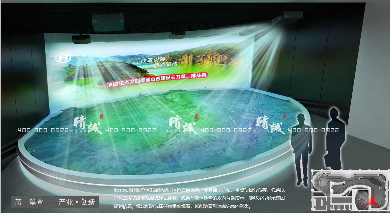 山西大地控股展廳設(shè)計(jì)策劃