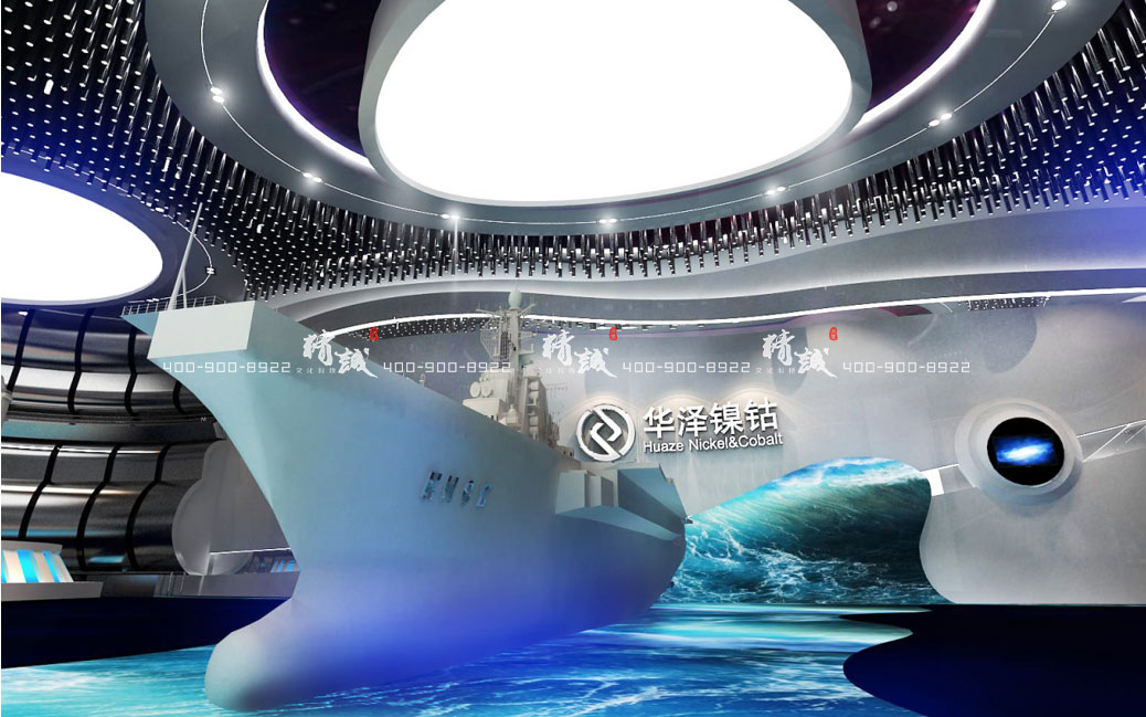 陜西華澤新材料項目展廳設(shè)計 陜西華澤新材料項目展廳設(shè)計