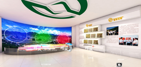 新時代信合黨性教育基地展廳設(shè)計效果圖