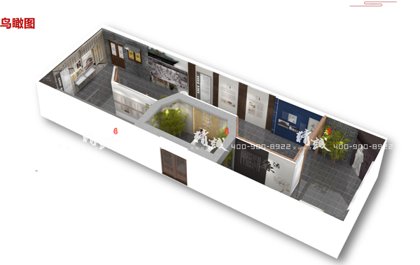 名人紀(jì)念館設(shè)計效果圖