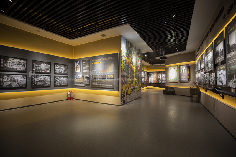 油田展館設(shè)計施工|陜參一井展覽館案例 油田展館設(shè)計施工|陜參一井展覽館案例