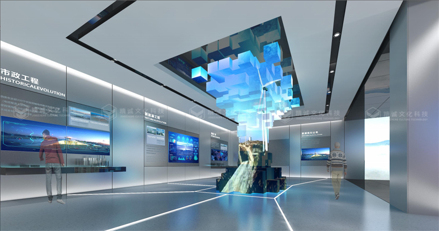 電力行業(yè)展廳設(shè)計(jì)-國西北電力設(shè)計(jì)院智慧綜合展廳