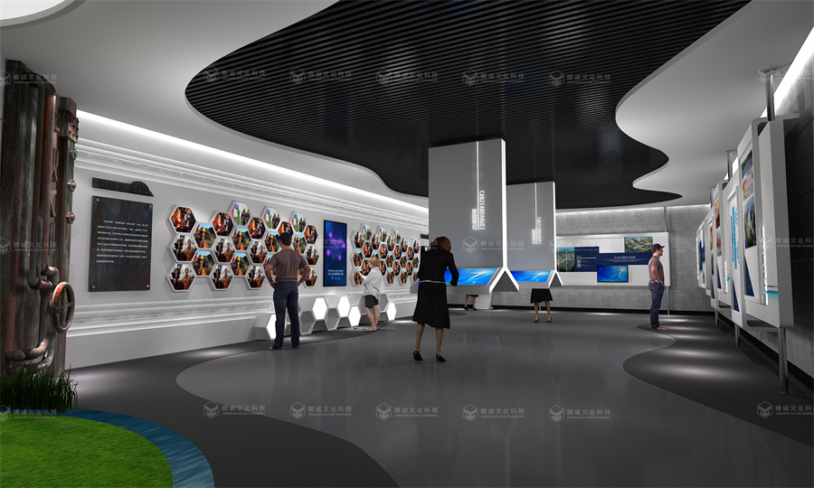 水系工程展廳設(shè)計-引漢濟渭實驗基地展廳