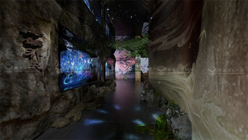 神話(huà)展廳設(shè)計(jì)-潼關(guān)古城中國(guó)神話(huà)展廳