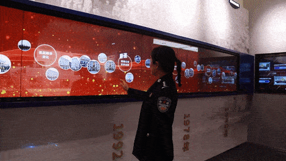 警營(yíng)文化展廳設(shè)計(jì)-隴南公安局視聽文化中心案例 警營(yíng)文化展廳設(shè)計(jì)-隴南公安局視聽文化中心案例