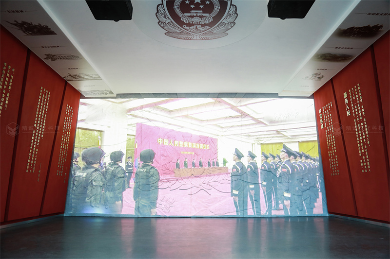 警營(yíng)文化展廳設(shè)計(jì)-隴南公安局視聽文化中心案例 警營(yíng)文化展廳設(shè)計(jì)-隴南公安局視聽文化中心案例