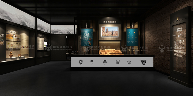 史志展館設(shè)計-榆林清清澗縣史志館