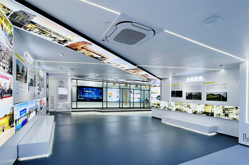 建筑企業(yè)展廳設(shè)計(jì)-山西省工程機(jī)械有限公司企業(yè)展廳 建筑企業(yè)展廳設(shè)計(jì)-山西省工程機(jī)械有限公司企業(yè)展廳